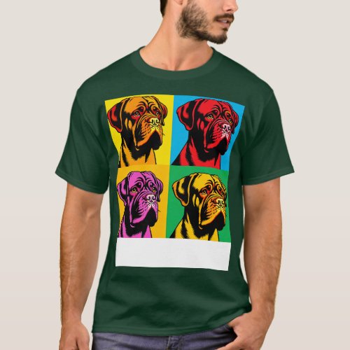 Dogue de Bordeaux Art Dog Lovers T_Shirt