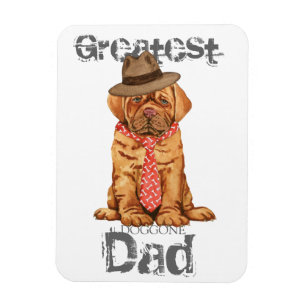 Dogue de Bordeaux Dad Magnet