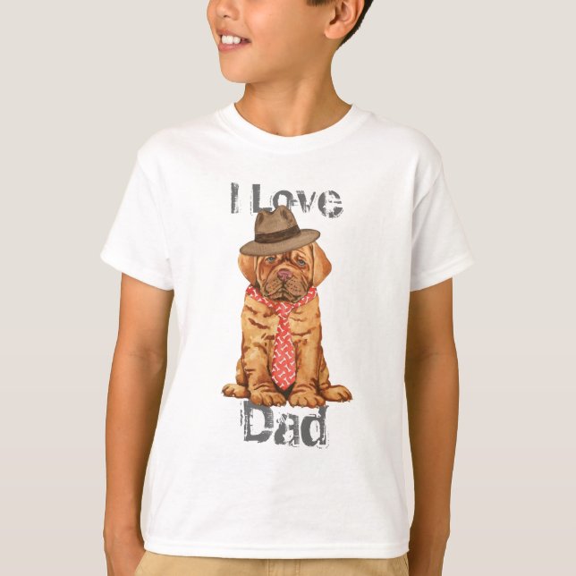 Dogue de Bordeaux Dad T-Shirt (Front)