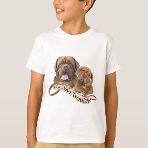 Dogue De Bordeaux Double Trouble T_Shirt