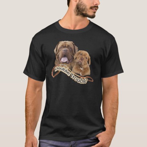 Dogue De Bordeaux Double Trouble T_Shirt