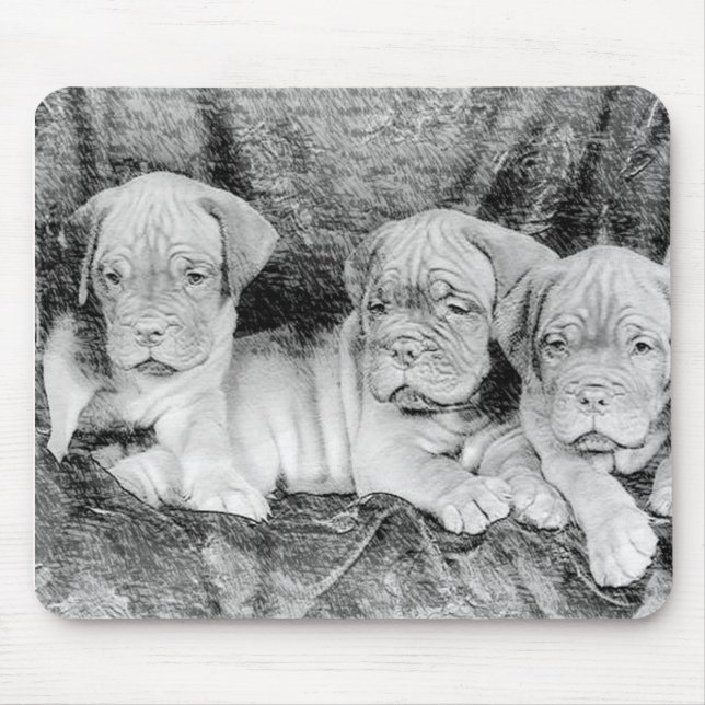 Dogue de bordeaux mousepad (Front)