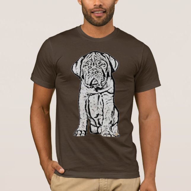 Dogue de Bordeaux puppy t-shirt (Front)