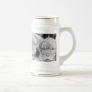 Dogue de bordeaux stein