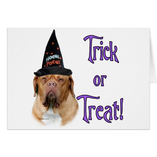 Dogue de Bordeaux Trick Cards (Front Horizontal)