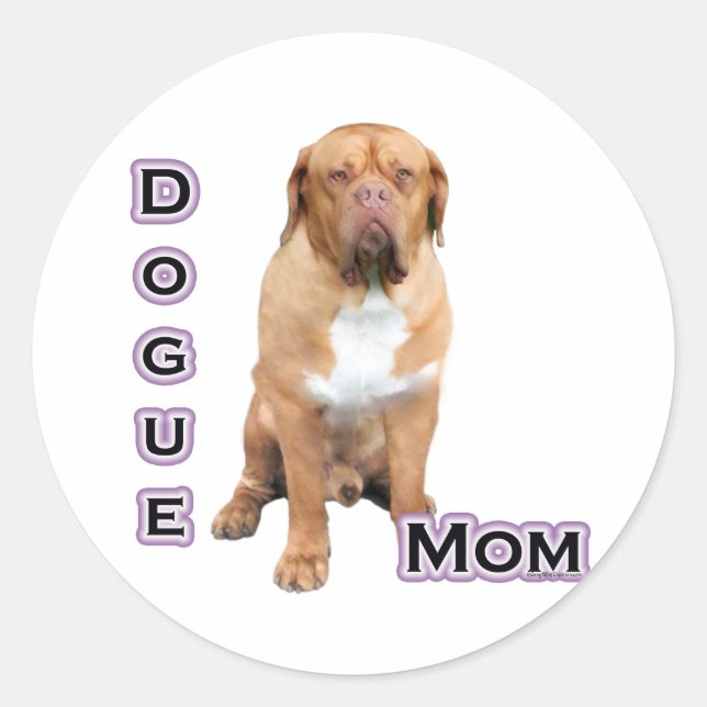 Dogue Mom 4 - Sticker (Front)