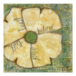 Dogwood 20 x 20 Perfect Poster