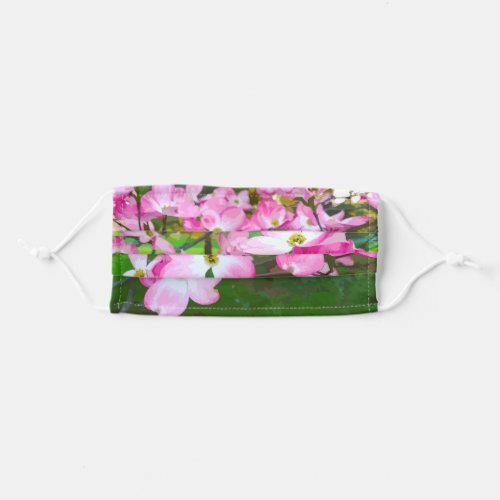 Dogwood Blossom Cloth Face Mask with Filter Slot