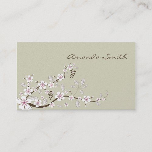 Dogwood Blossoms Business Card