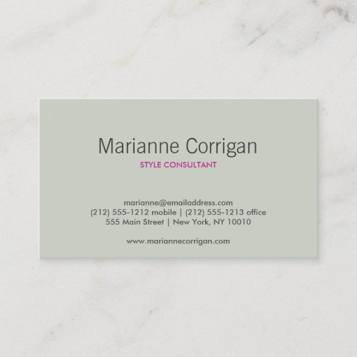Customizable DOGWOOD BLOSSOMS TAN/IVORY BUSINESS CARDS