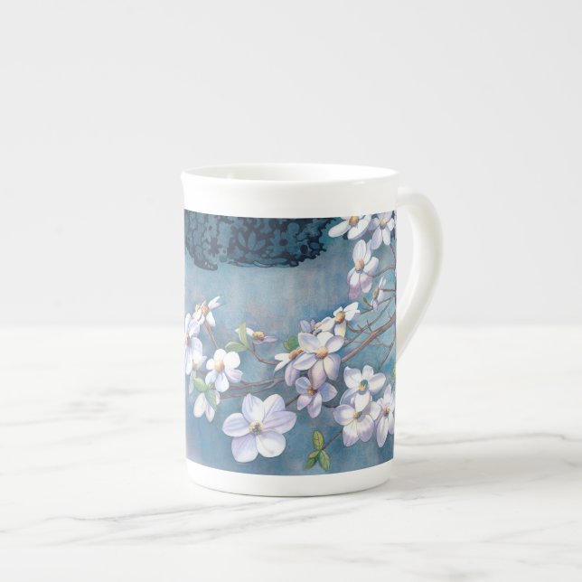 Dogwood bone china bone china mug (Front Right)