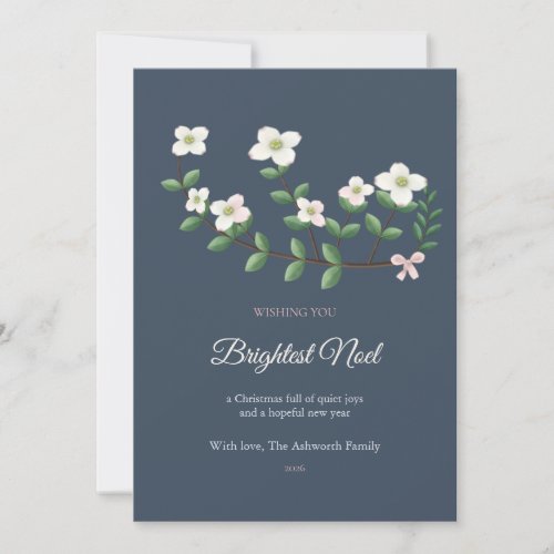 Dogwood Branch Family Christmas Card