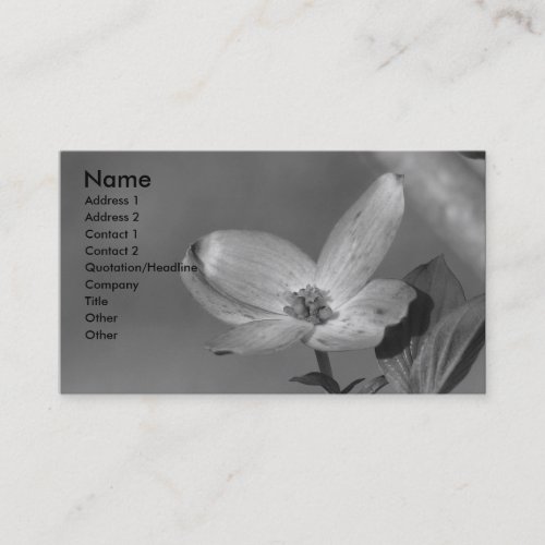 Dogwood Business Card Templates
