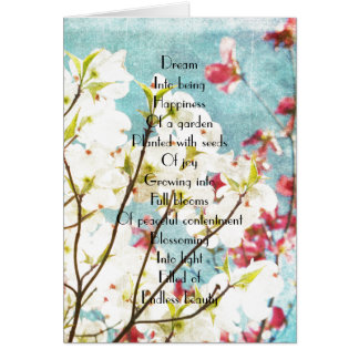 Dogwood Dream Poem Cards