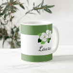 Dogwood Flower With Names Coffee Mugs at Zazzle