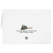 Dogwood Flowers Cards (Back Horizontal)