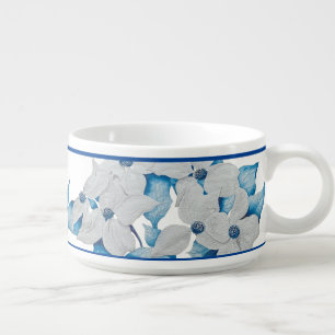 Dogwood Flowers on a Chili Bowl