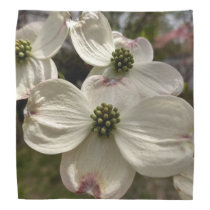 Dogwood flowers on Scarf Bandana