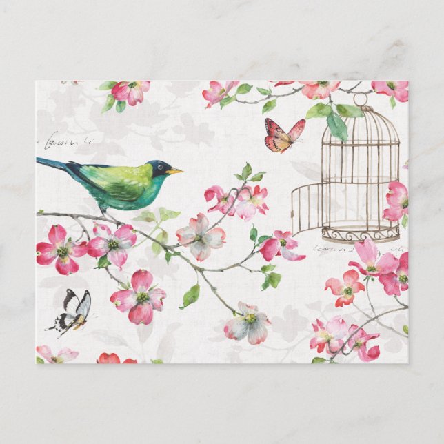 Dogwood Garden Postcard (Front)