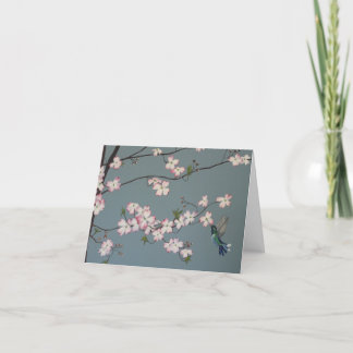 Dogwood Hum Thank You Card