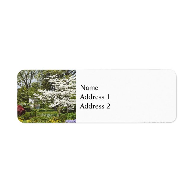 Dogwood in Bloom Label (Front)