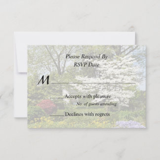 Dogwood in Bloom RSVP Card