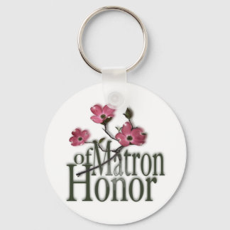 Dogwood/ Matron of Honor Keychain