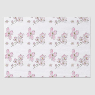 Dogwood Pattern design on Tissue Paper