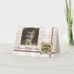 Dogwood Pentacle Pagan Witch Wiccan Mothers Day Card