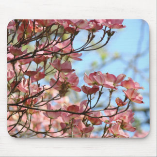 DOGWOOD PINK FLOWERS MOUSE PADS MOUSEPAD
