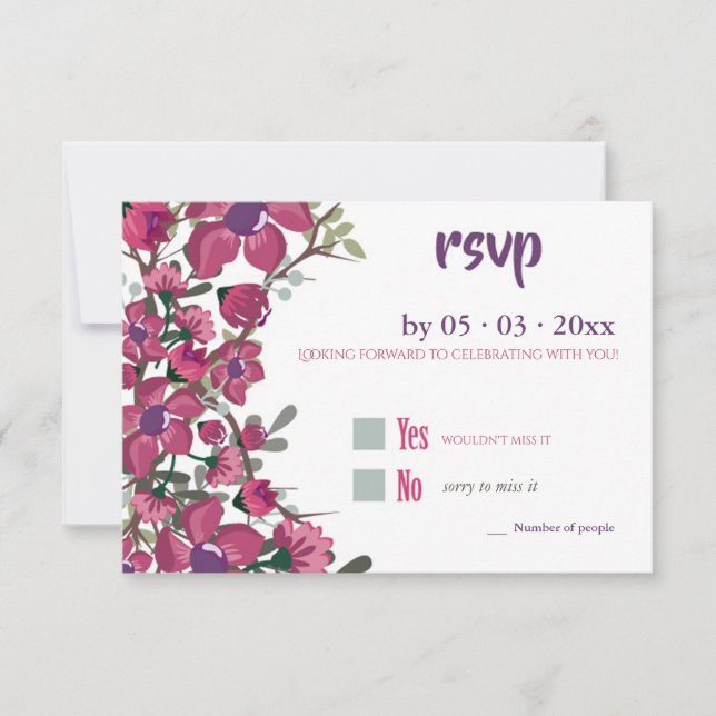 Dogwood RSVP Card (Front)