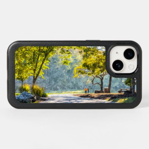 Dogwood Stroll Painterly OtterBox iPhone 14 Case