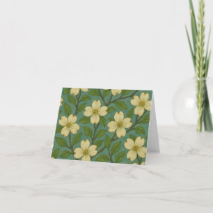 Dogwood Tree Spring Nature Lovers Trees Letterpress Thank You Card