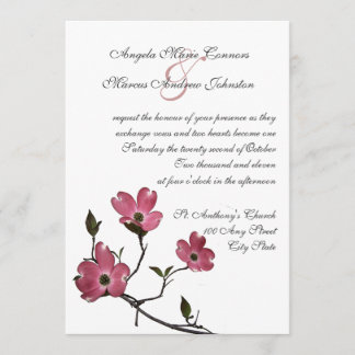 Dogwood Wedding Invitation