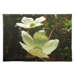 Dogwoods and Redwoods in Yosemite National Park Cloth Placemat