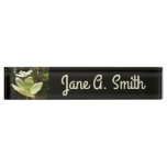 Dogwoods and Redwoods in Yosemite National Park Desk Name Plate