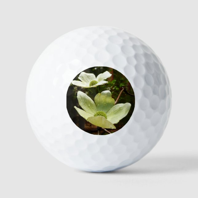 Dogwoods and Redwoods in Yosemite National Park Golf Balls (Front)