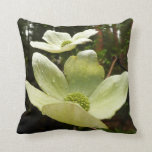 Dogwoods and Redwoods in Yosemite National Park Throw Pillow