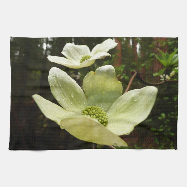 Dogwoods and Redwoods in Yosemite National Park Towel (Horizontal)