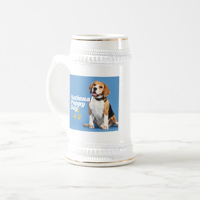 DOGY BEER STEIN (Front Left)