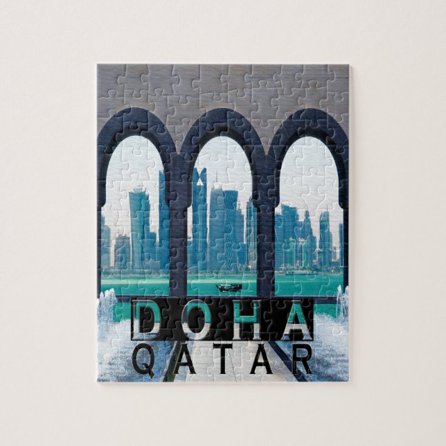 Doha Jigsaw Puzzle (Vertical)