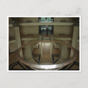 doha museum circle postcard