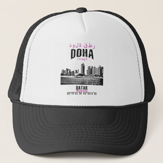 Doha Trucker Hat (Front)