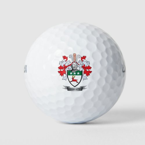 Doherty Coat of Arms Golf Balls
