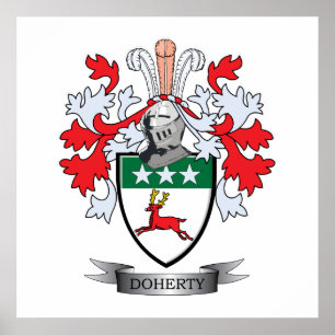 Doherty Coat of Arms Poster