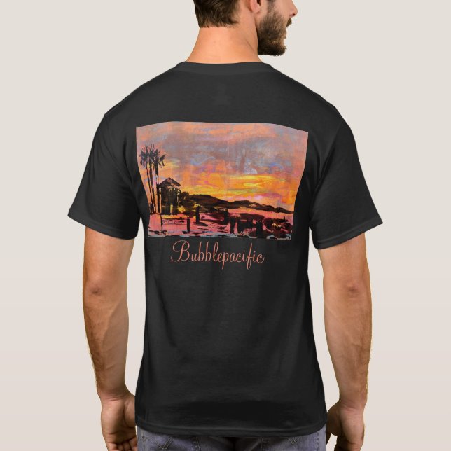 Doho snack bar at dawn T-Shirt (Back)