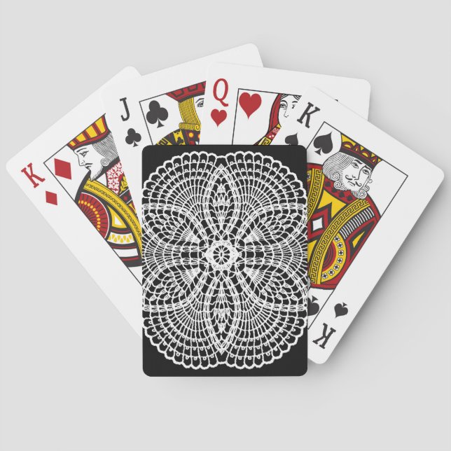 Doily Art Poker Cards (Back)
