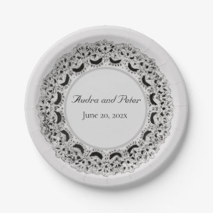 Doily Design Paper Plates