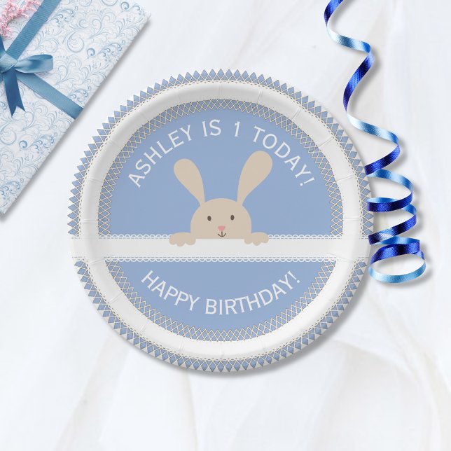 Doily Light Blue Paper Plates (Creator Uploaded)