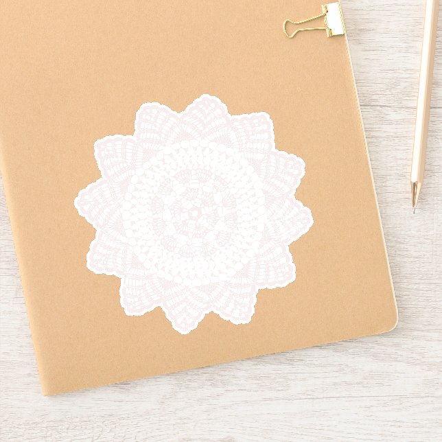 Doily Sticker (Notebook)